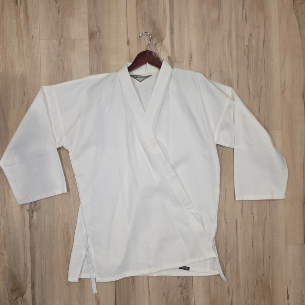 Century Martial Arts Uniform Gi Set White Karate Tae Kwon Do Size 3 Top & Pants
